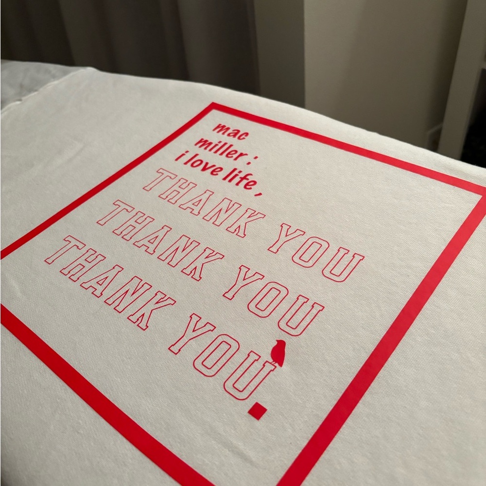 Custom ‘Mac Miller I love life, thank you’ Hoodie